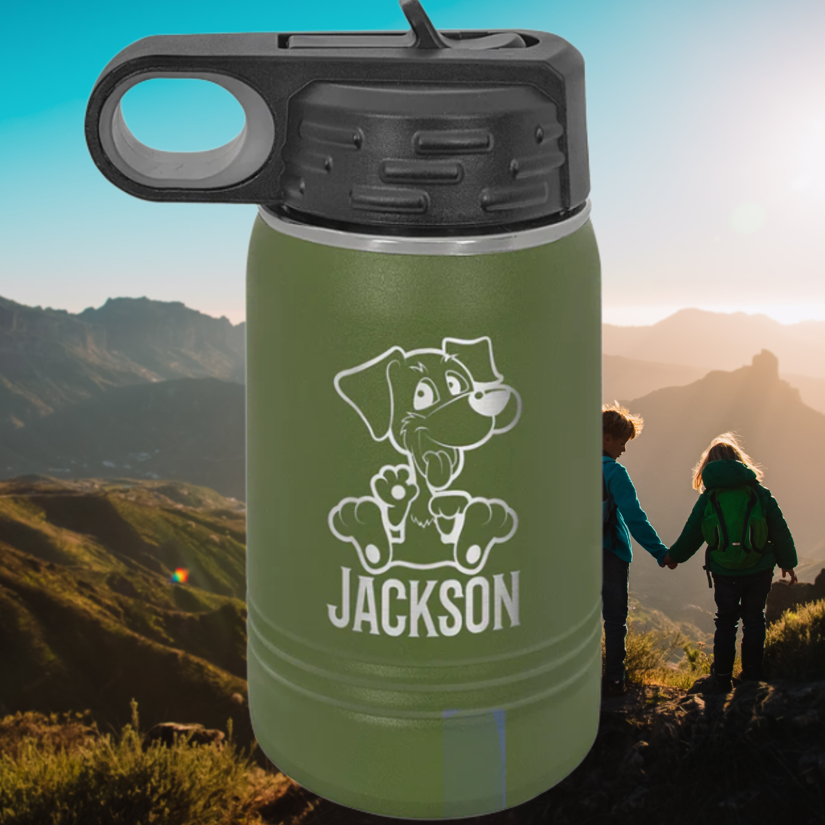 Polar Camel Stainless Steel Water Bottle 12 oz.