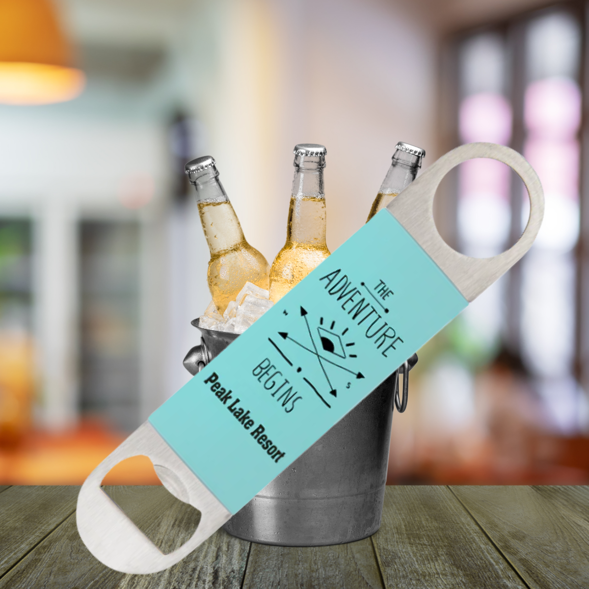 Bottle Opener with Silicone Grip