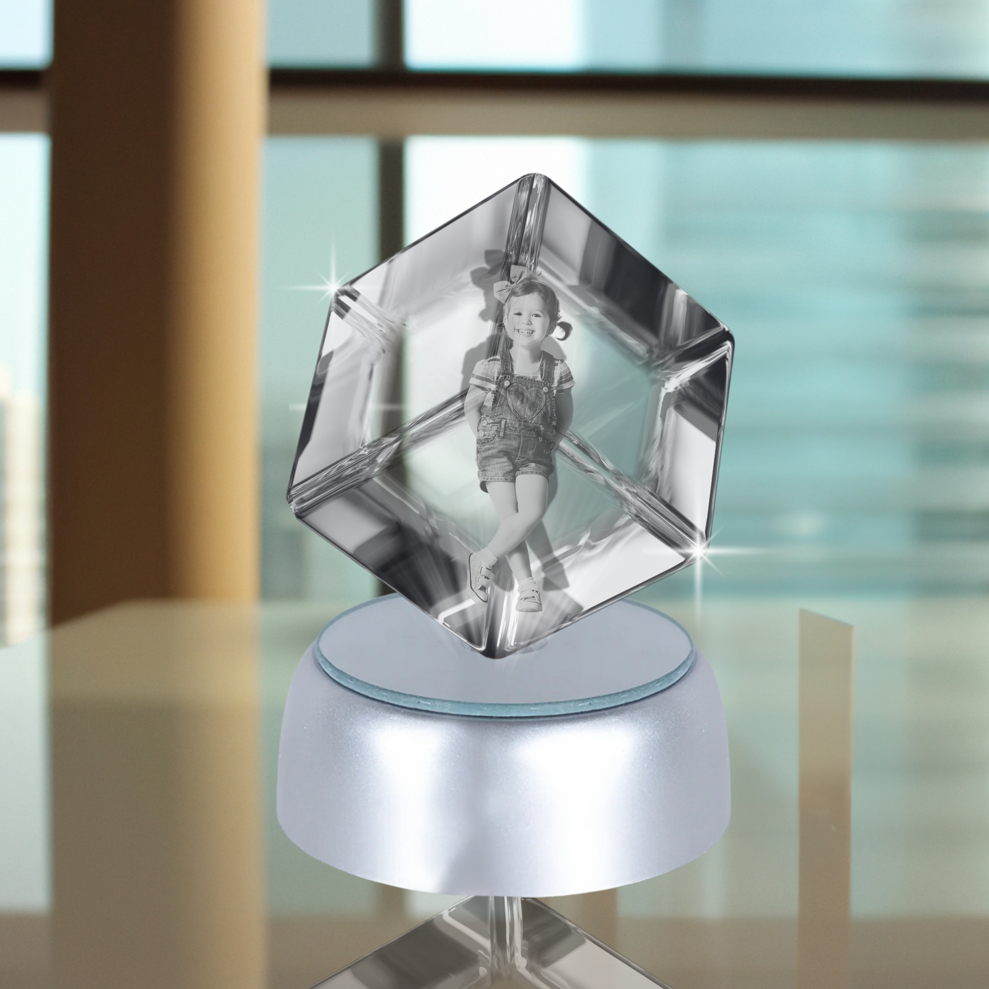 3D Crystal Cube