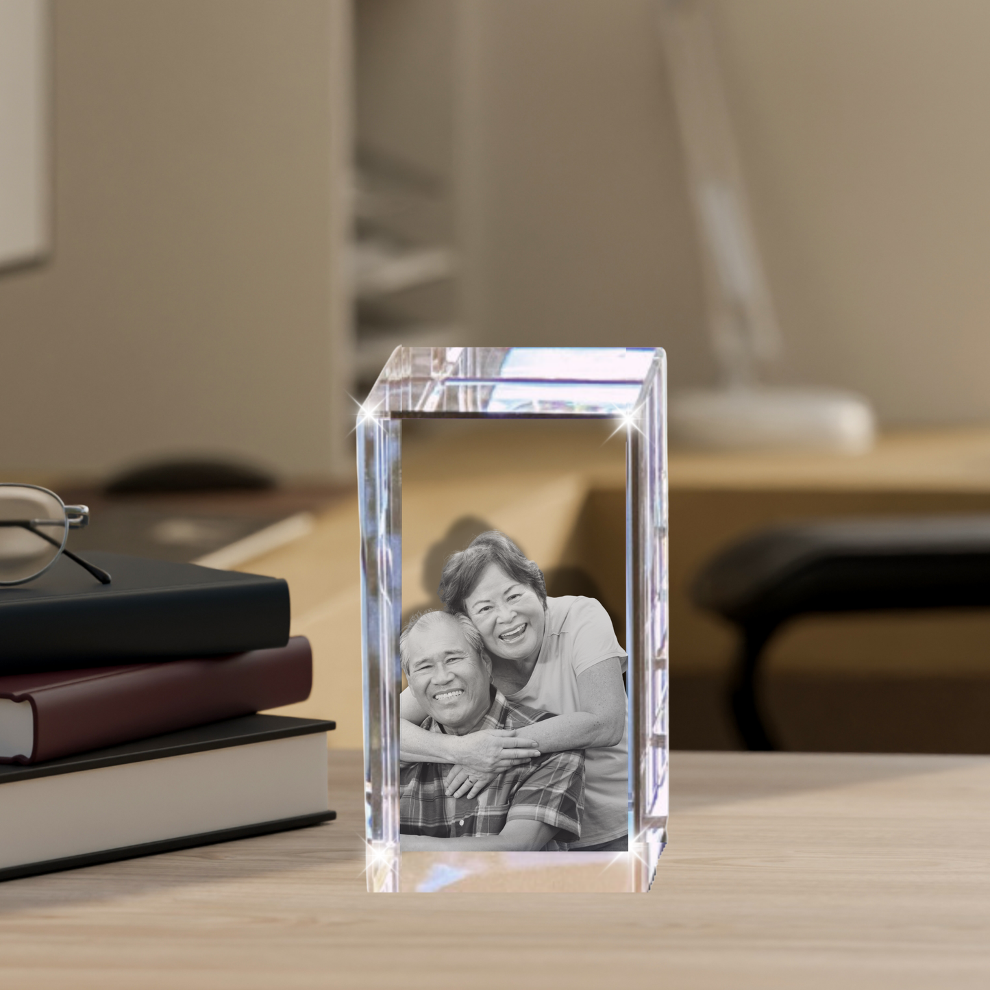 3D Crystal Portrait MEDIUM