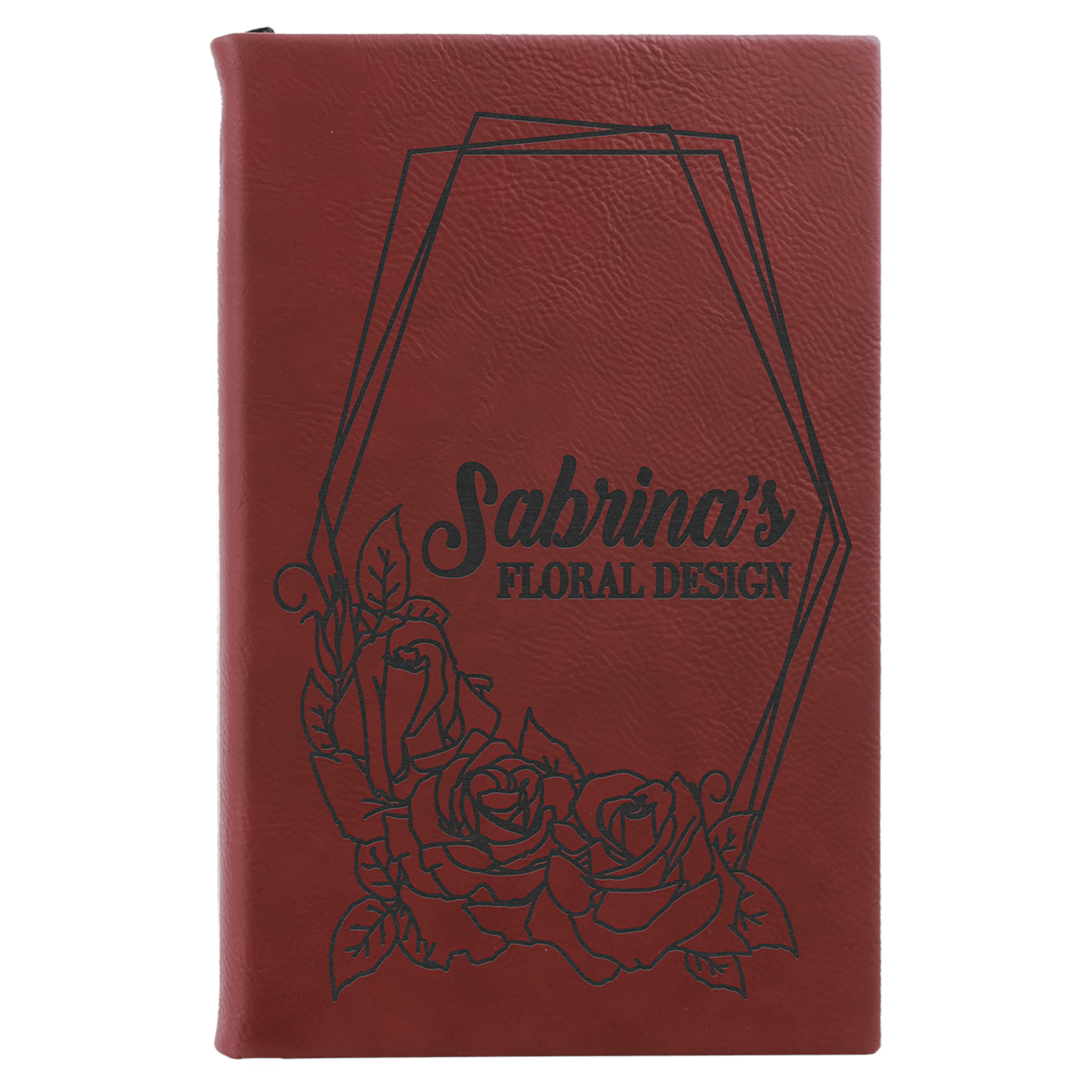 Sketch Book Unlined Notepad with Leatherette Cover in a variety of Leather Colors