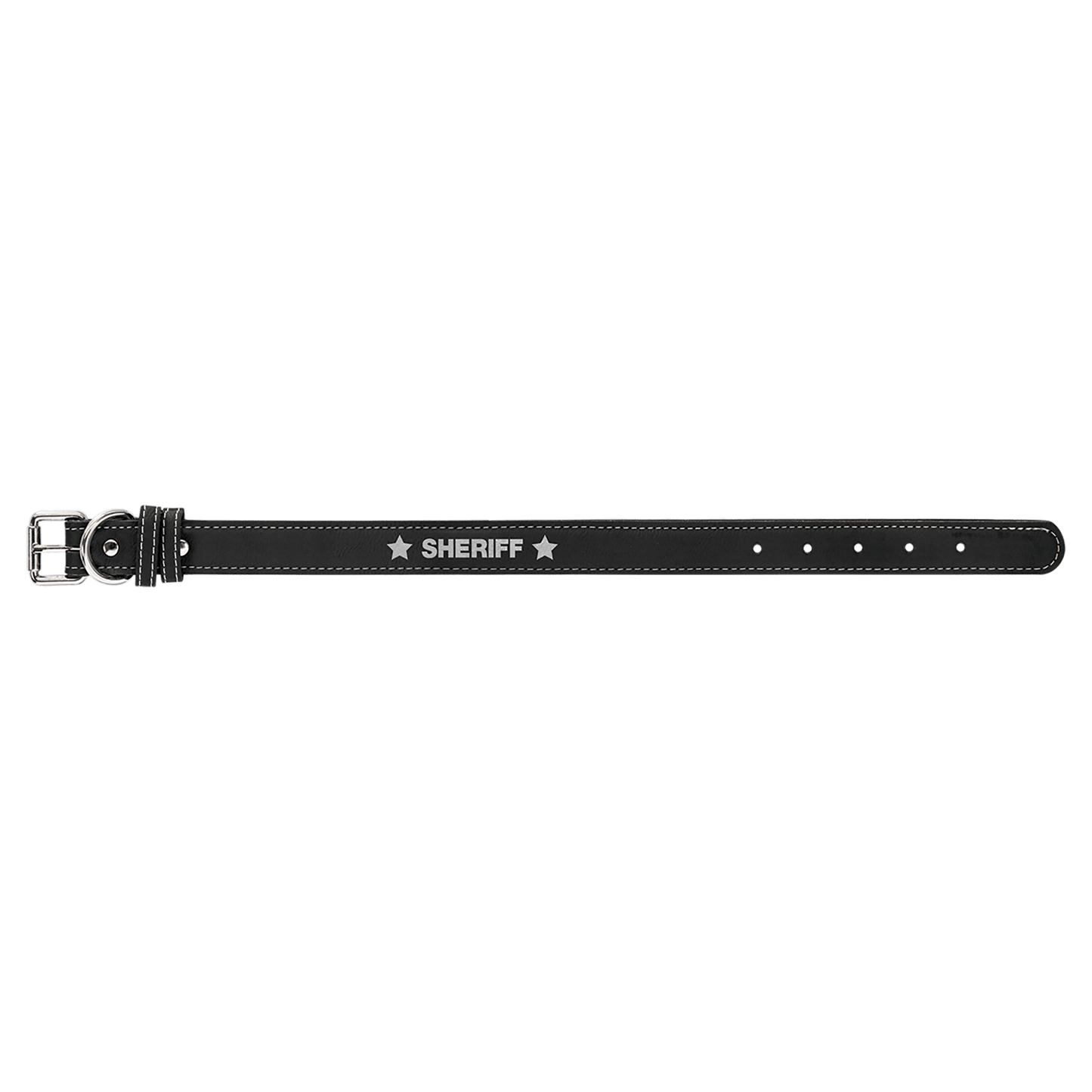 Dog Collar Leatherette Small 15" x 3/4" in variety of colors to choose from