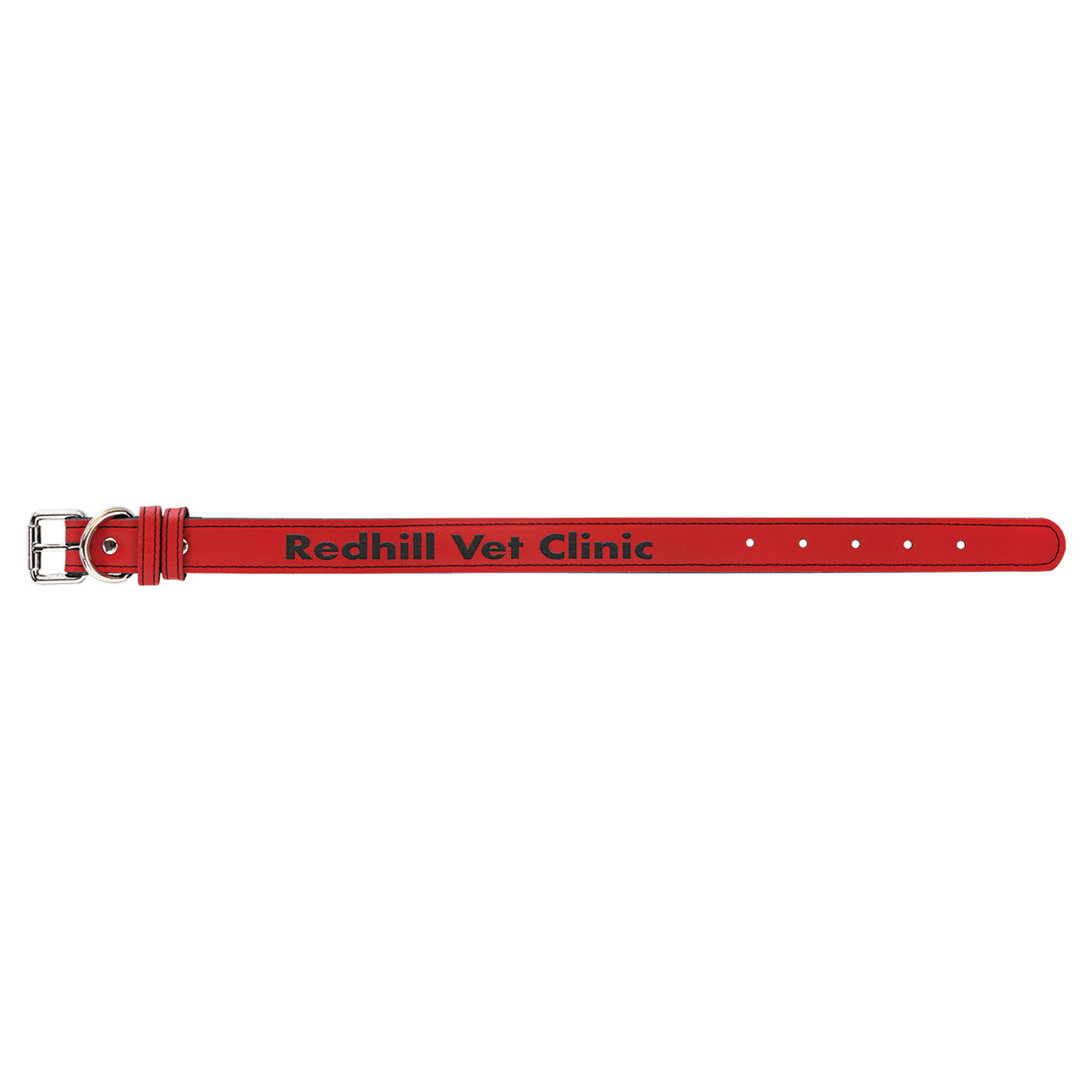 Dog Collar Leatherette Medium 19" x 1" in variety of colors to choose from