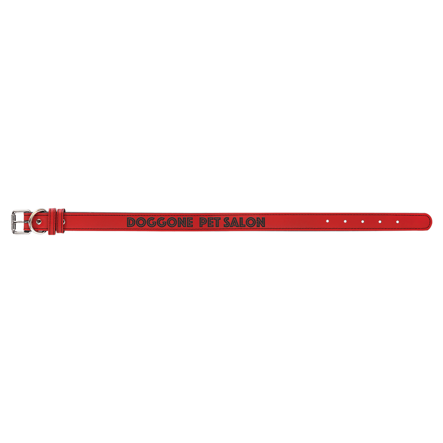 Dog Collar Leatherette Large 22" x 1" in variety of colors to choose from