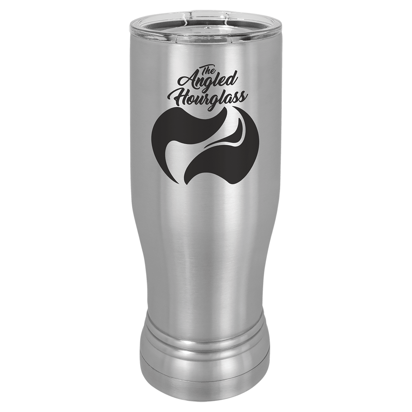 Polar Camel Pilsner Stainless Steel w/Clear Lid 14 oz.
