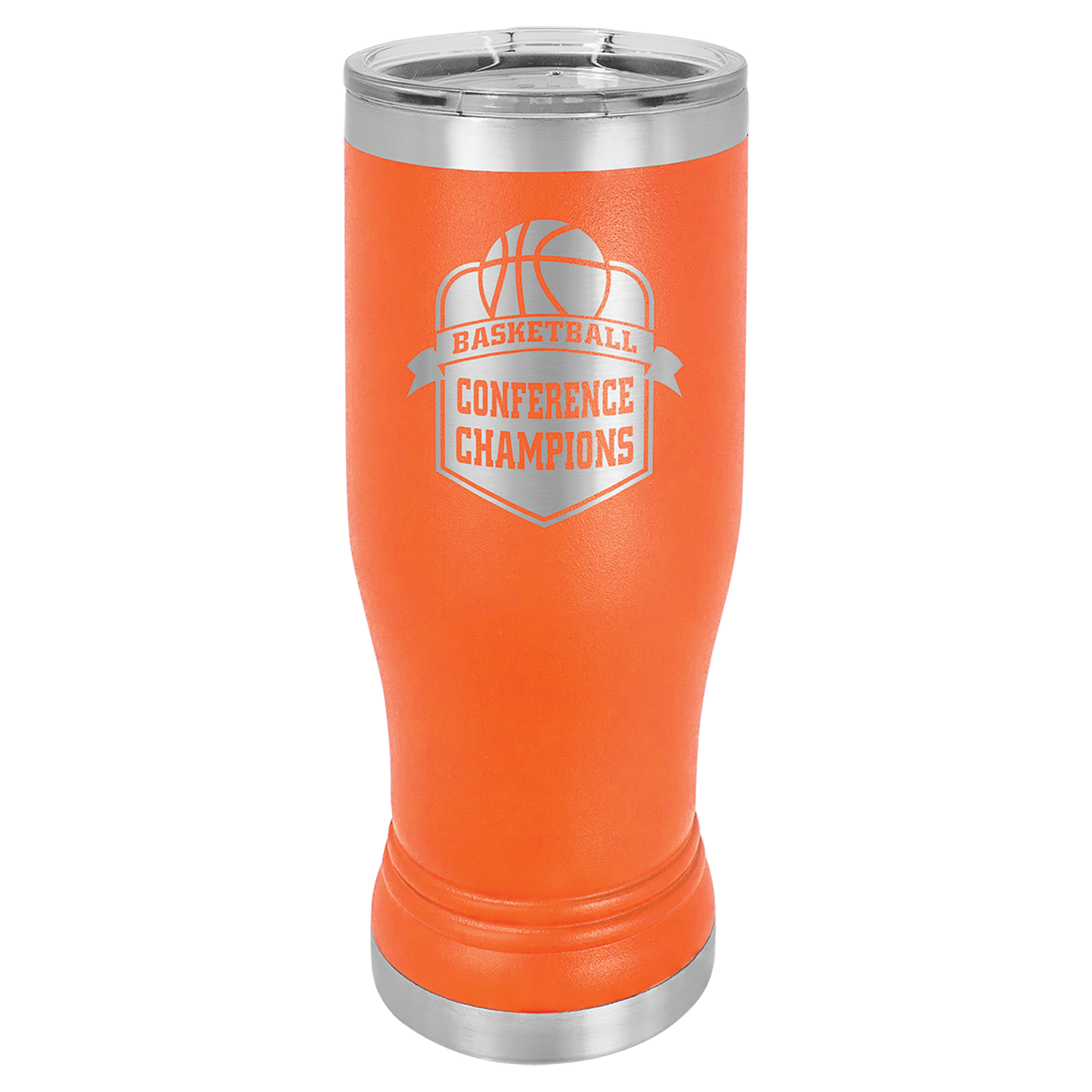 Polar Camel Pilsner Stainless Steel w/Clear Lid 14 oz.