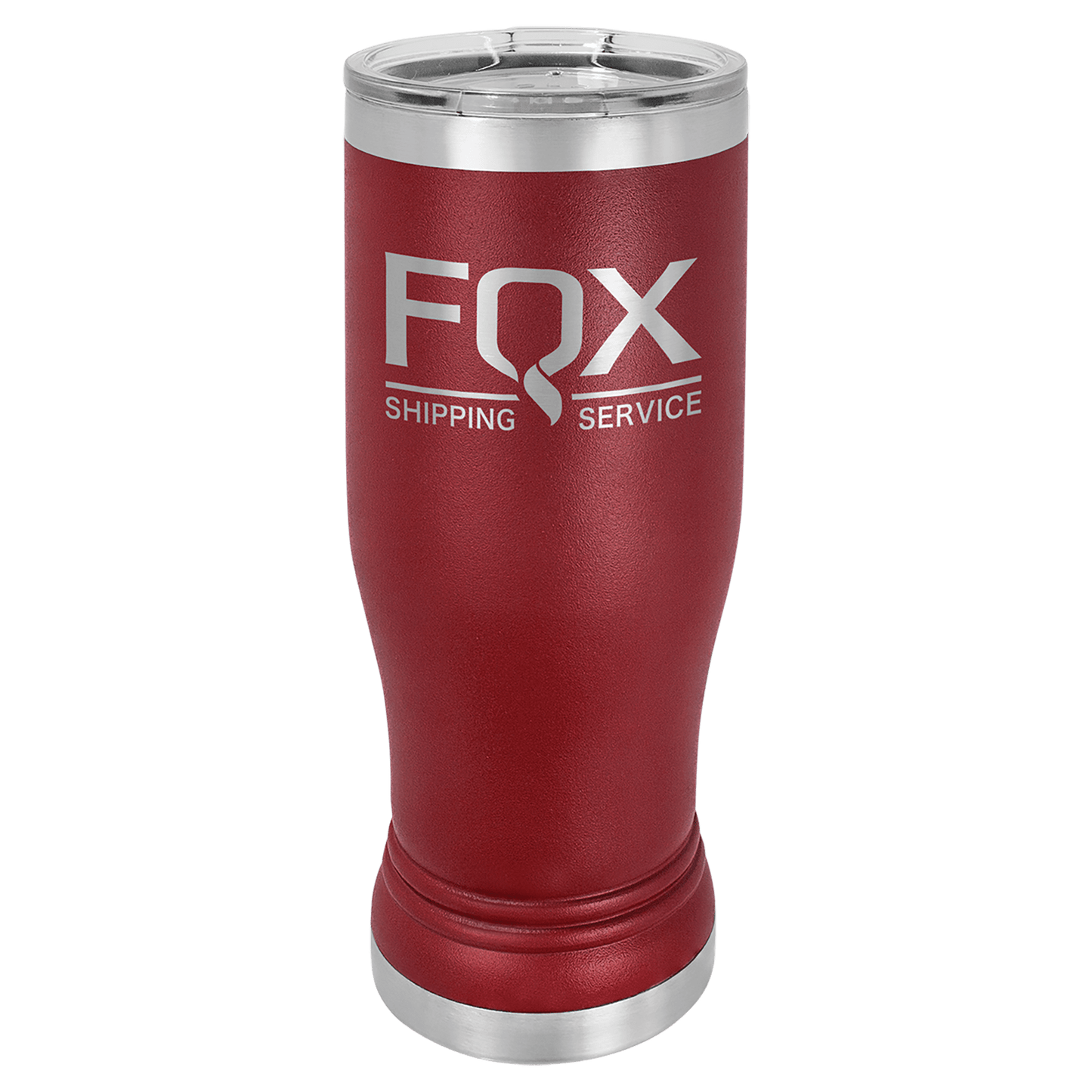 Polar Camel Pilsner Stainless Steel w/Clear Lid 14 oz.