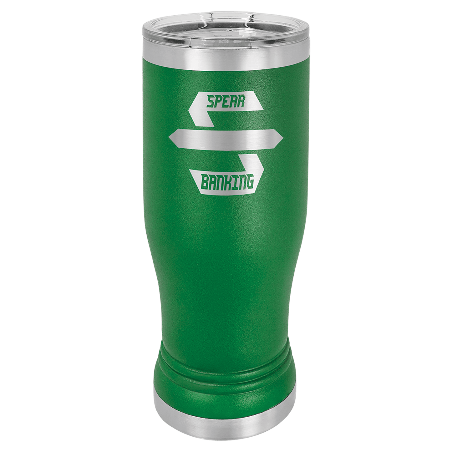 Polar Camel Pilsner Stainless Steel w/Clear Lid 14 oz.
