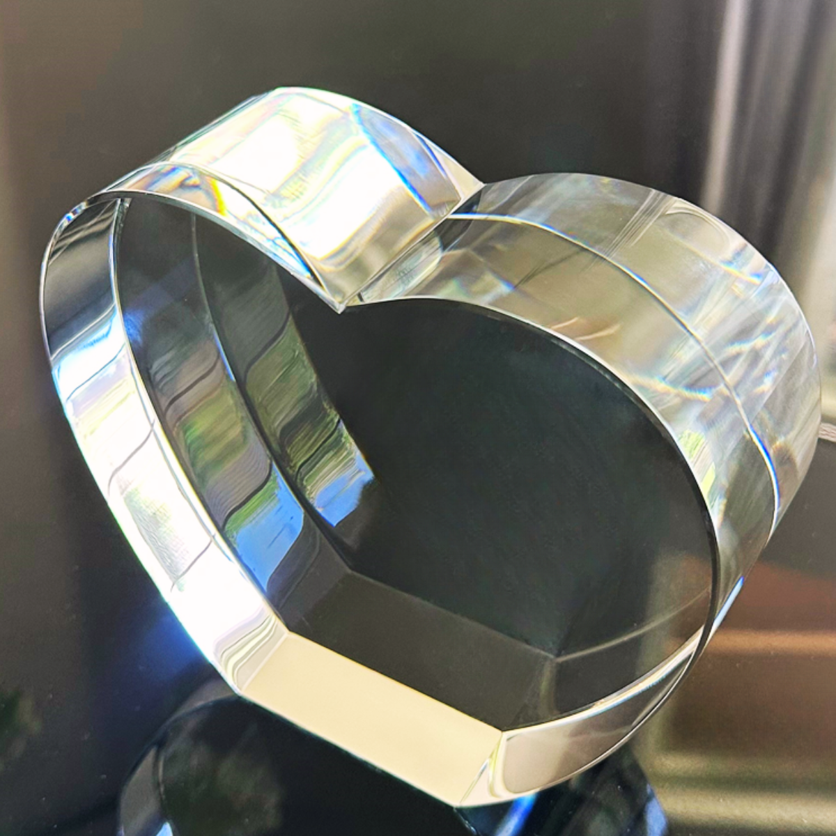3D Crystal Heart