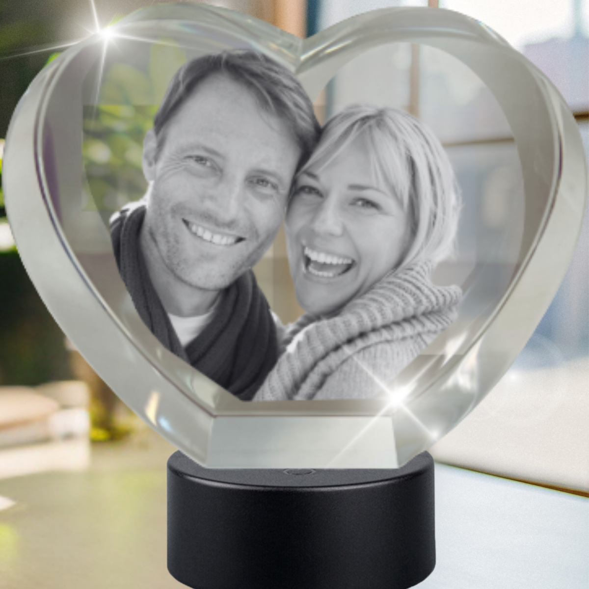 3D Crystal Heart