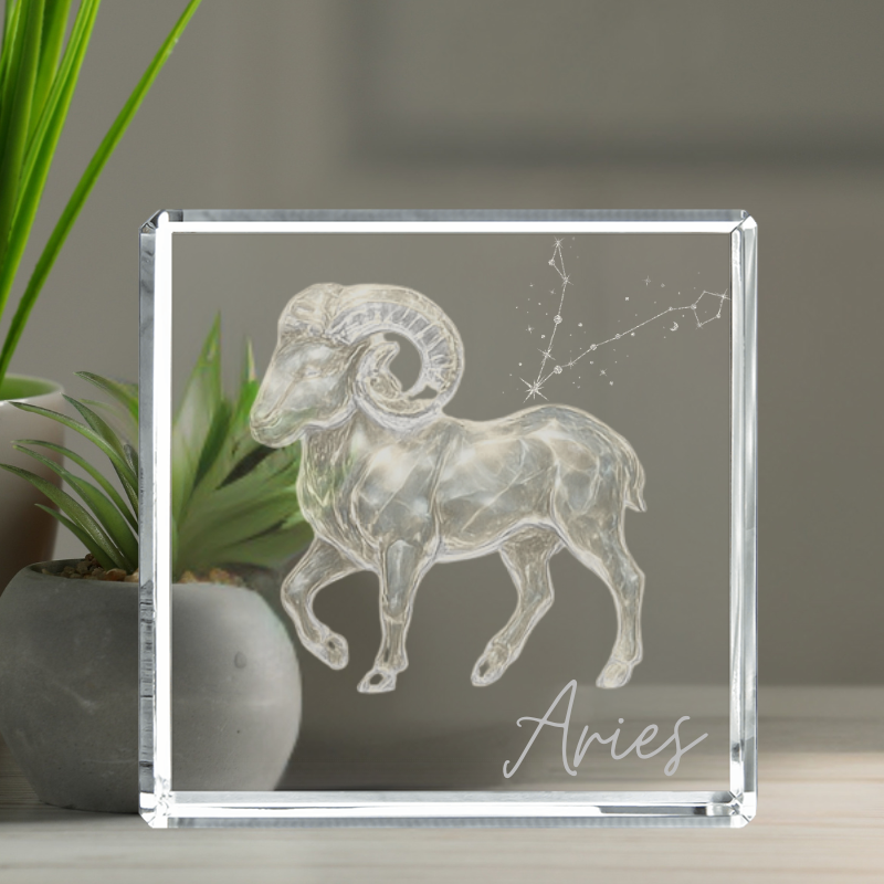 3D Crystal Zodiac Signs