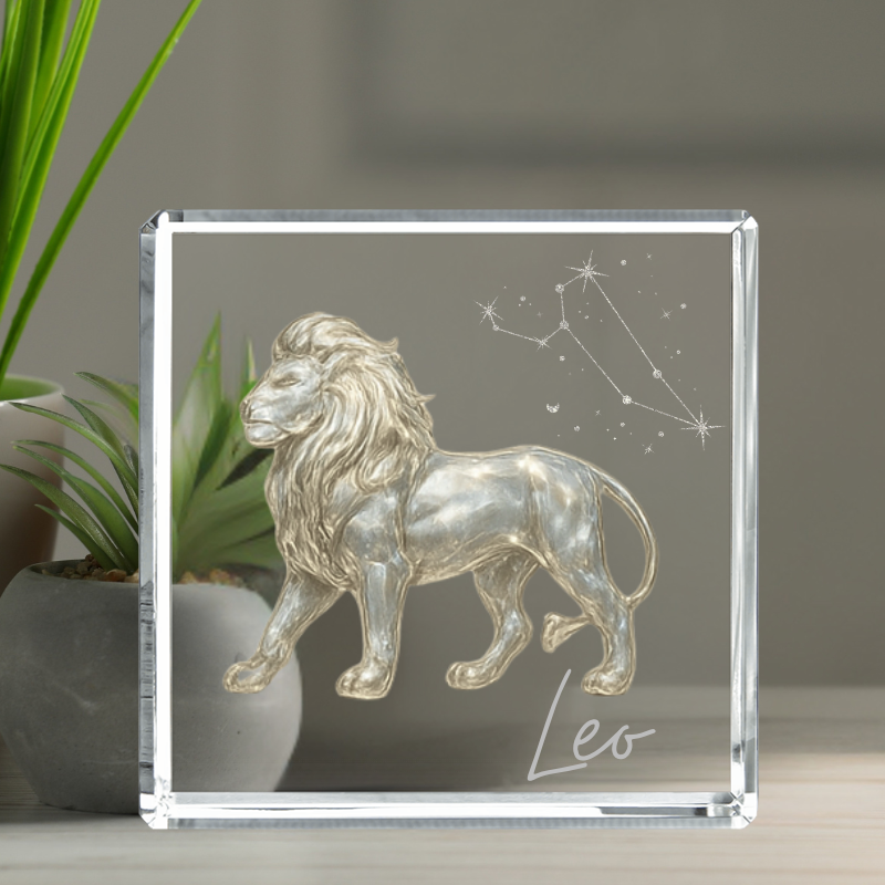 3D Crystal Zodiac Signs