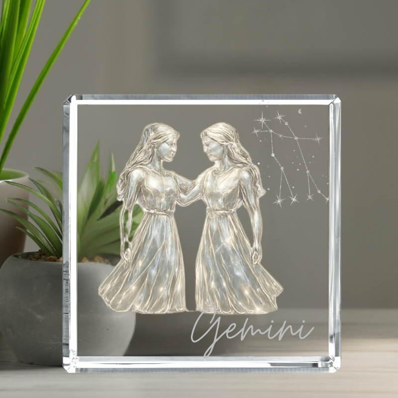 3D Crystal Zodiac Signs