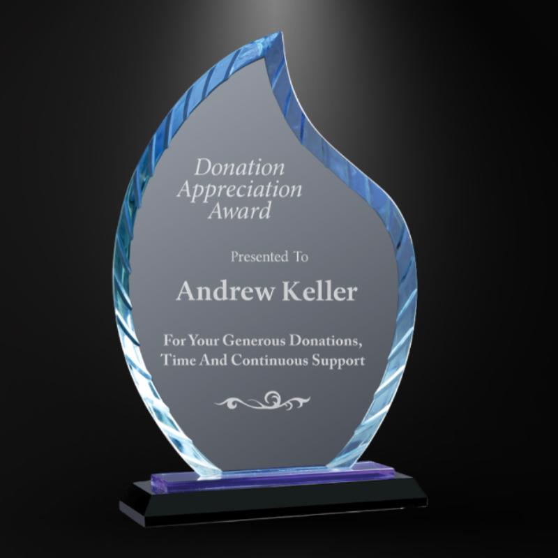 Crystal Glass Accent Awards