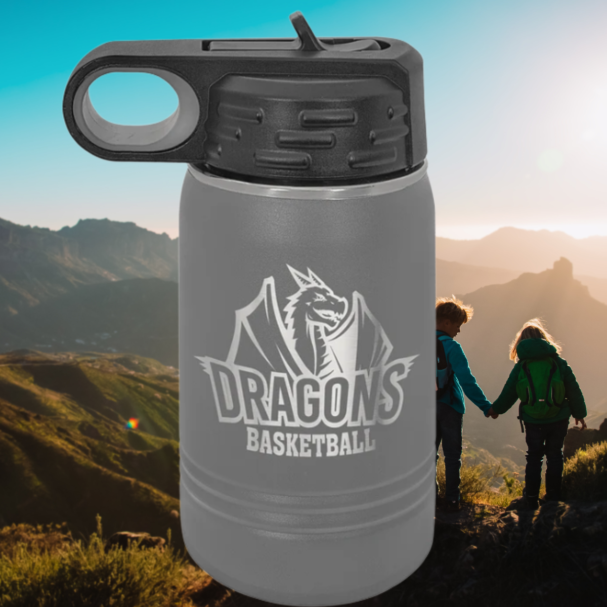 Polar Camel Stainless Steel Water Bottle 12 oz.