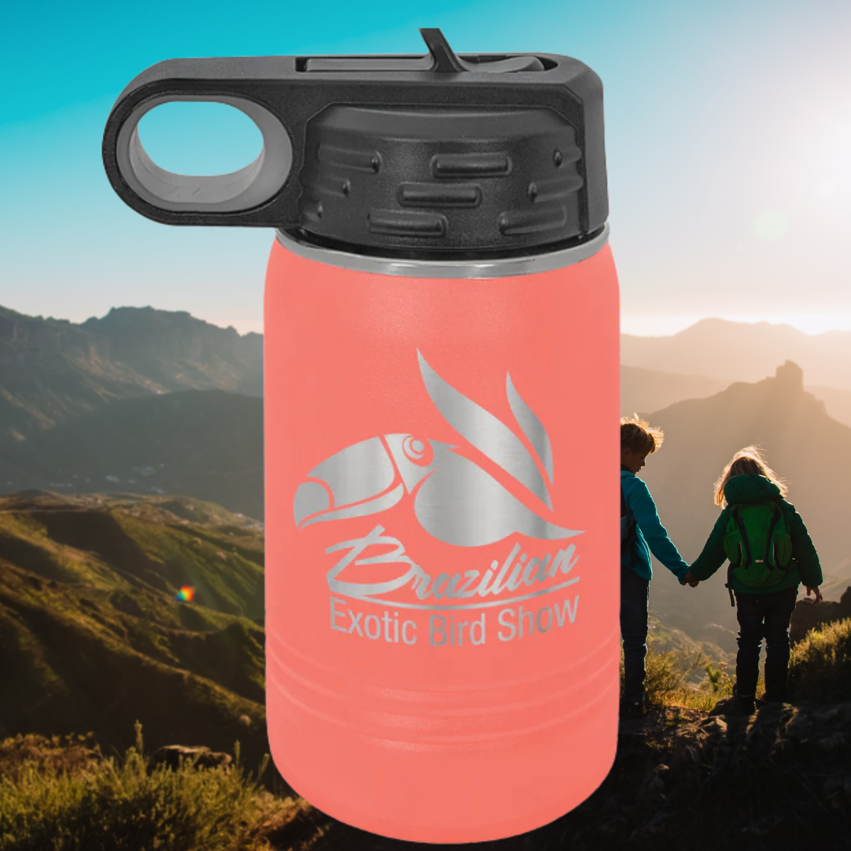 Polar Camel Stainless Steel Water Bottle 12 oz.