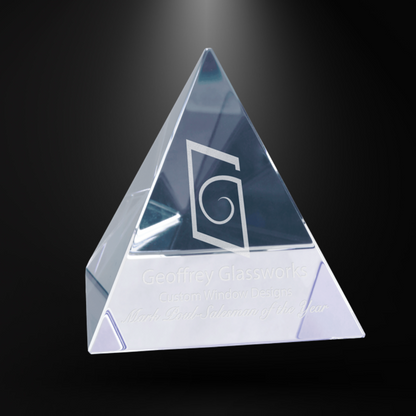 Crystal 3D Pyramid