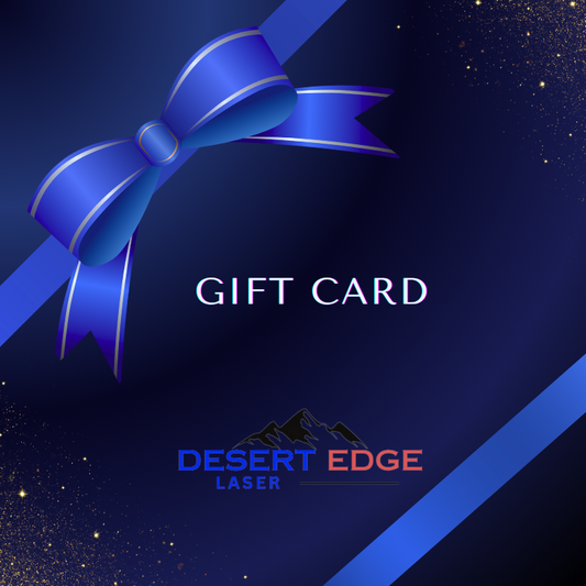 Desert Edge Laser Gift Card
