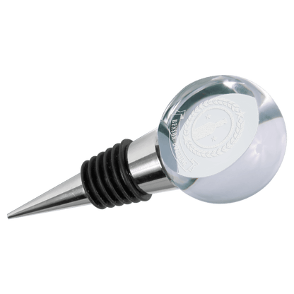 Wine Stopper Crystal Round Top