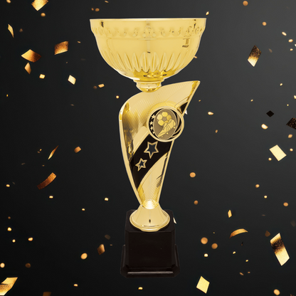 15" Gold Banner Easy Cup Kit