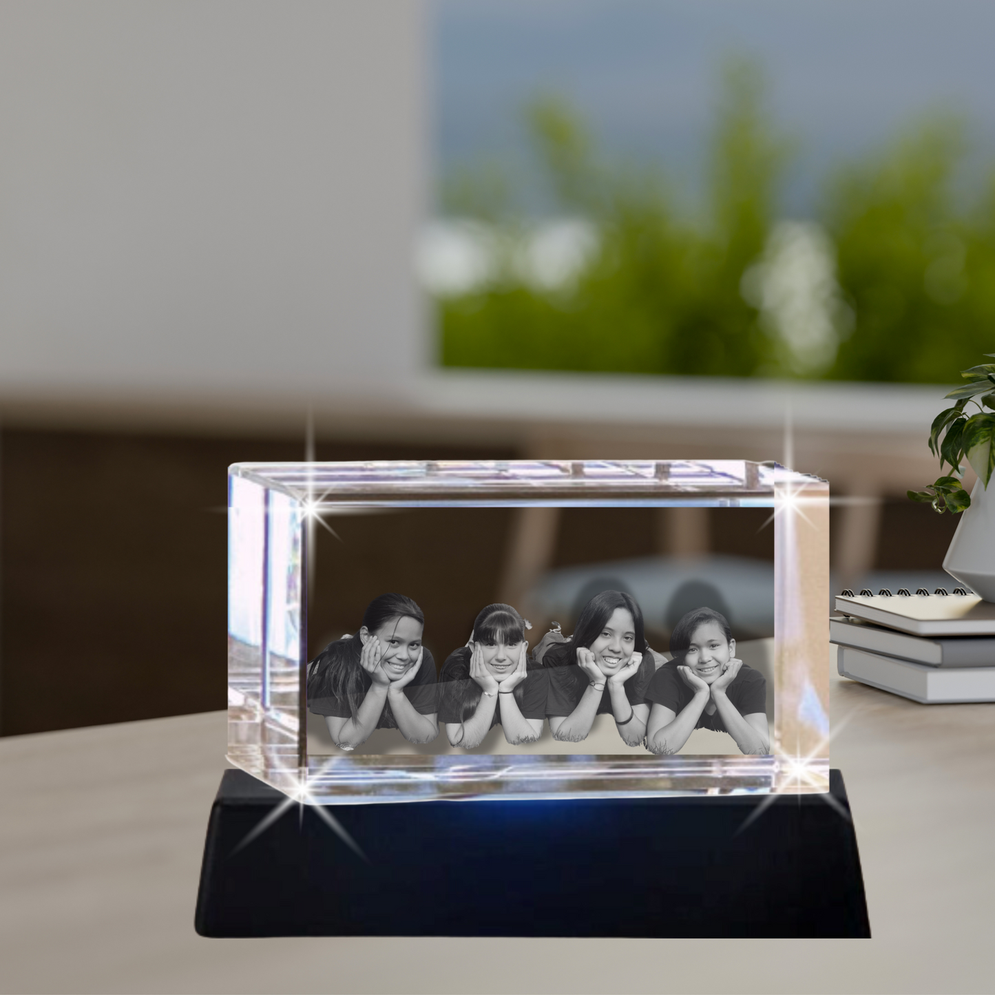 3D Crystal Landscape MEDIUM