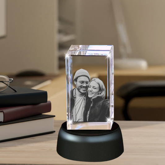 3D Crystal Portrait MEDIUM