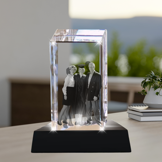 3D Crystal Portrait LARGE