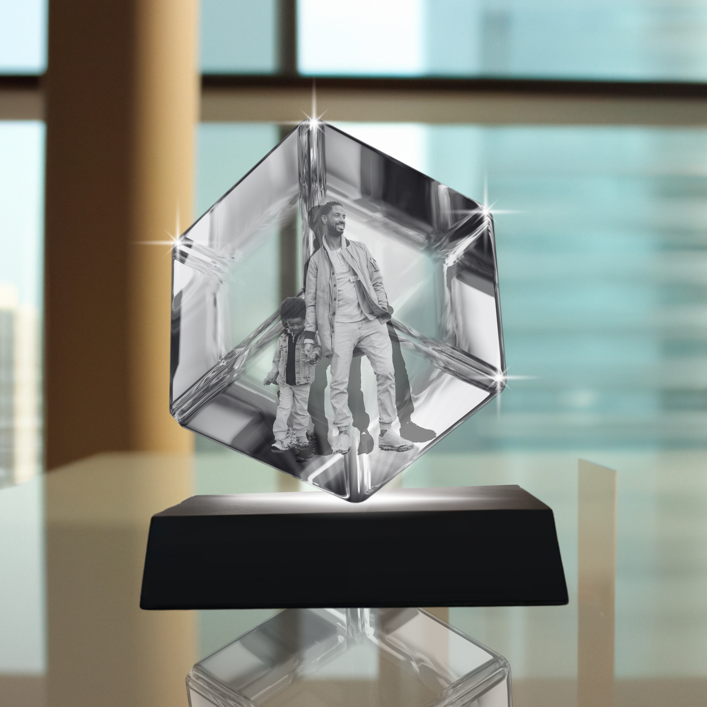 3D Crystal Cube