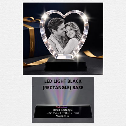 LED Light (Black Rectangle) Base