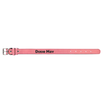 Dog Collar Leatherette Small 15" x 3/4" in variety of colors to choose from