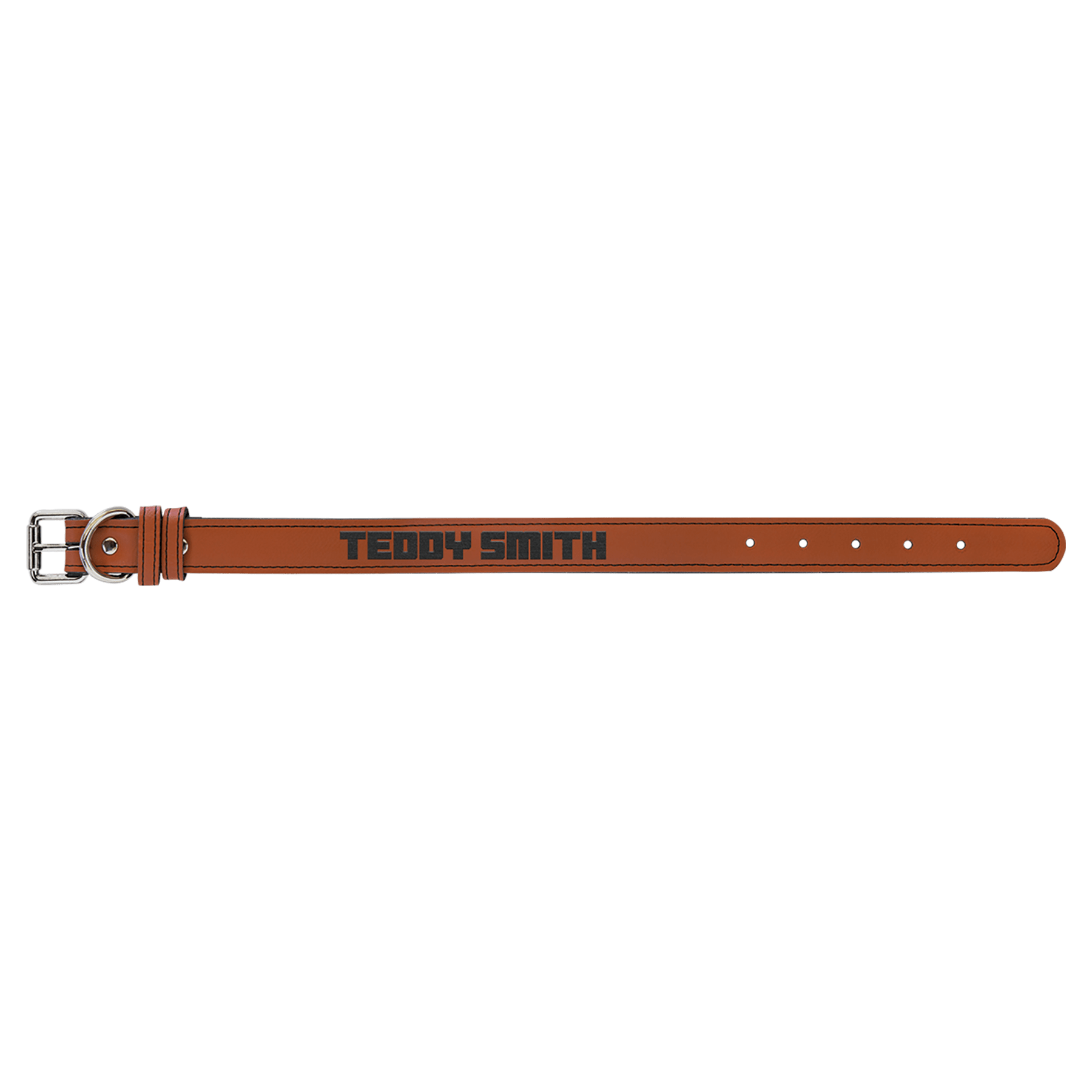 Dog Collar Leatherette Medium 19" x 1"  in variety of colors to choose from