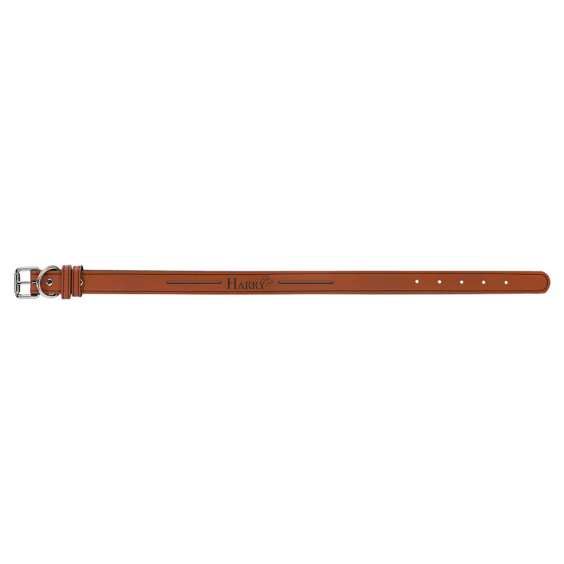 Dog Collar Leatherette Large 22" x 1"  in variety of colors to choose from
