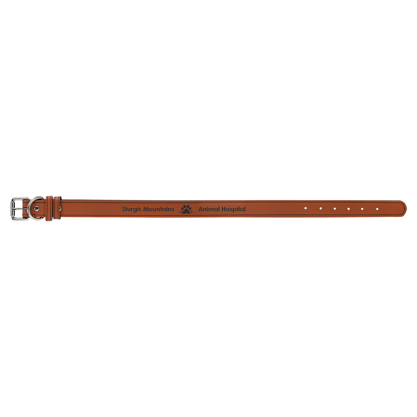 Dog Collar Leatherette XLARGE 27" x 1 1/4"  in variety of colors to choose from