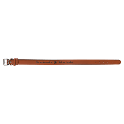 Dog Collar Leatherette XLARGE 27" x 1 1/4"  in variety of colors to choose from