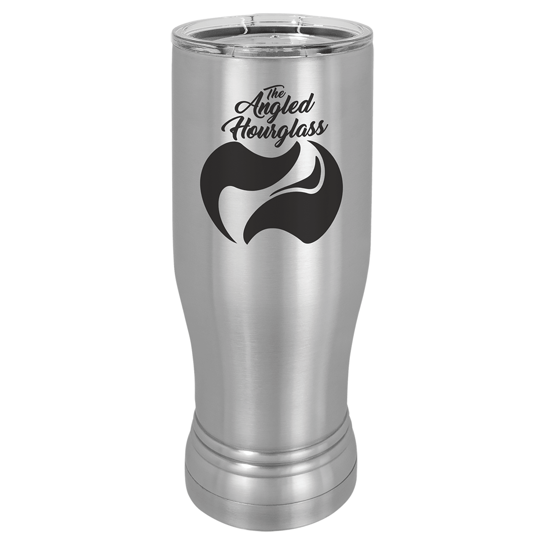 Polar Camel Pilsner Stainless Steel  w/Clear Lid 14 oz.
