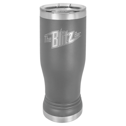 Polar Camel Pilsner Stainless Steel  w/Clear Lid 14 oz.