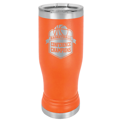 Polar Camel Pilsner Stainless Steel  w/Clear Lid 14 oz.