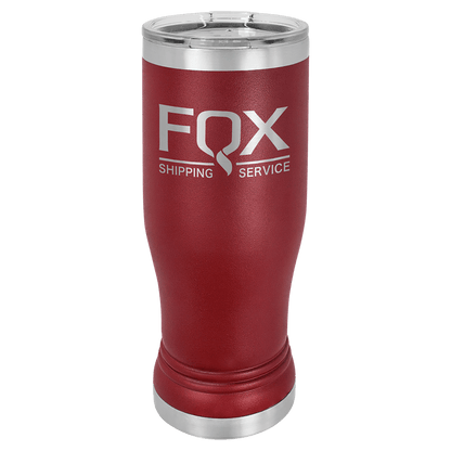 Polar Camel Pilsner Stainless Steel  w/Clear Lid 14 oz.