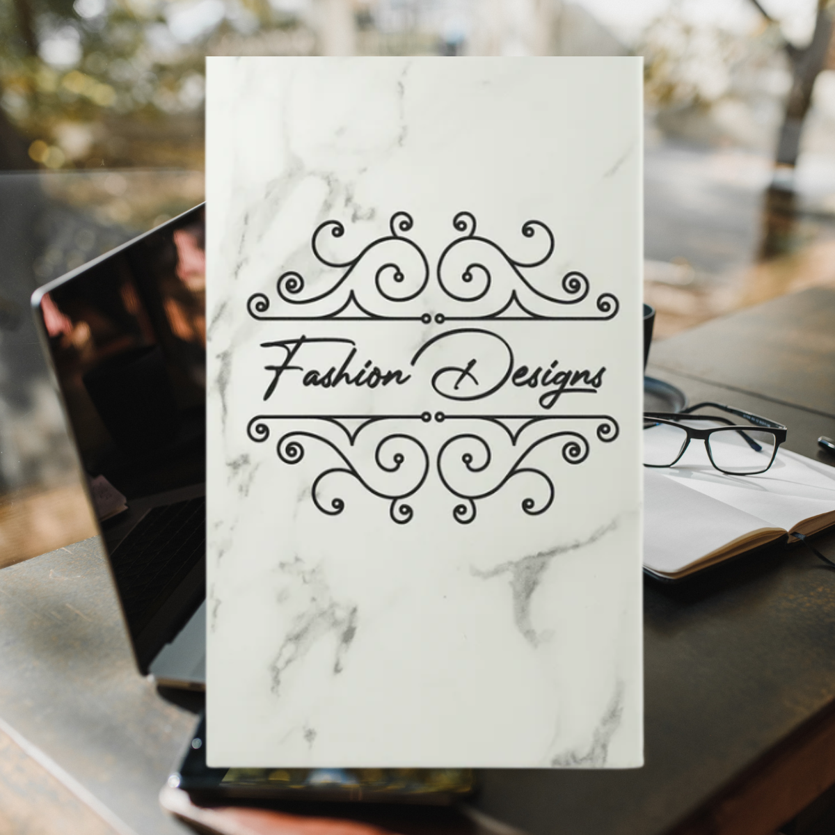 Sketch Book Unlined Notepad with Leatherette Cover  in a variety of Leather Colors
