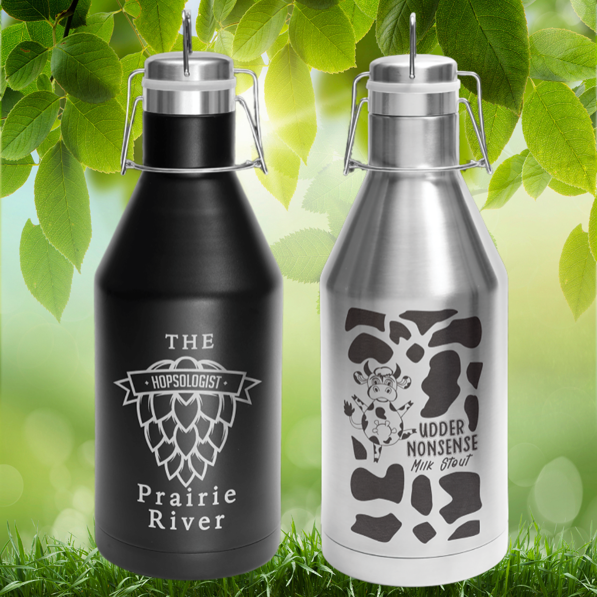 Polar Camel 64 oz. Stainless Steel Vacuum Insulated Growler