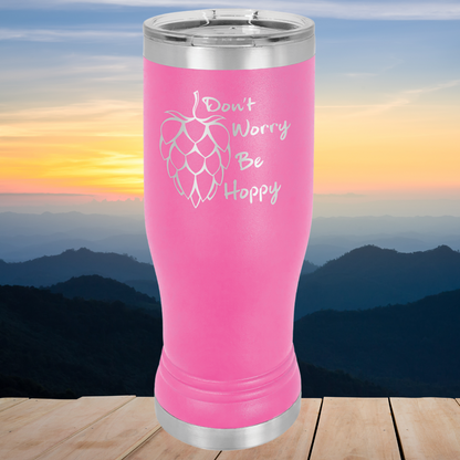 Polar Camel Pilsner Stainless Steel  w/Clear Lid 14 oz.