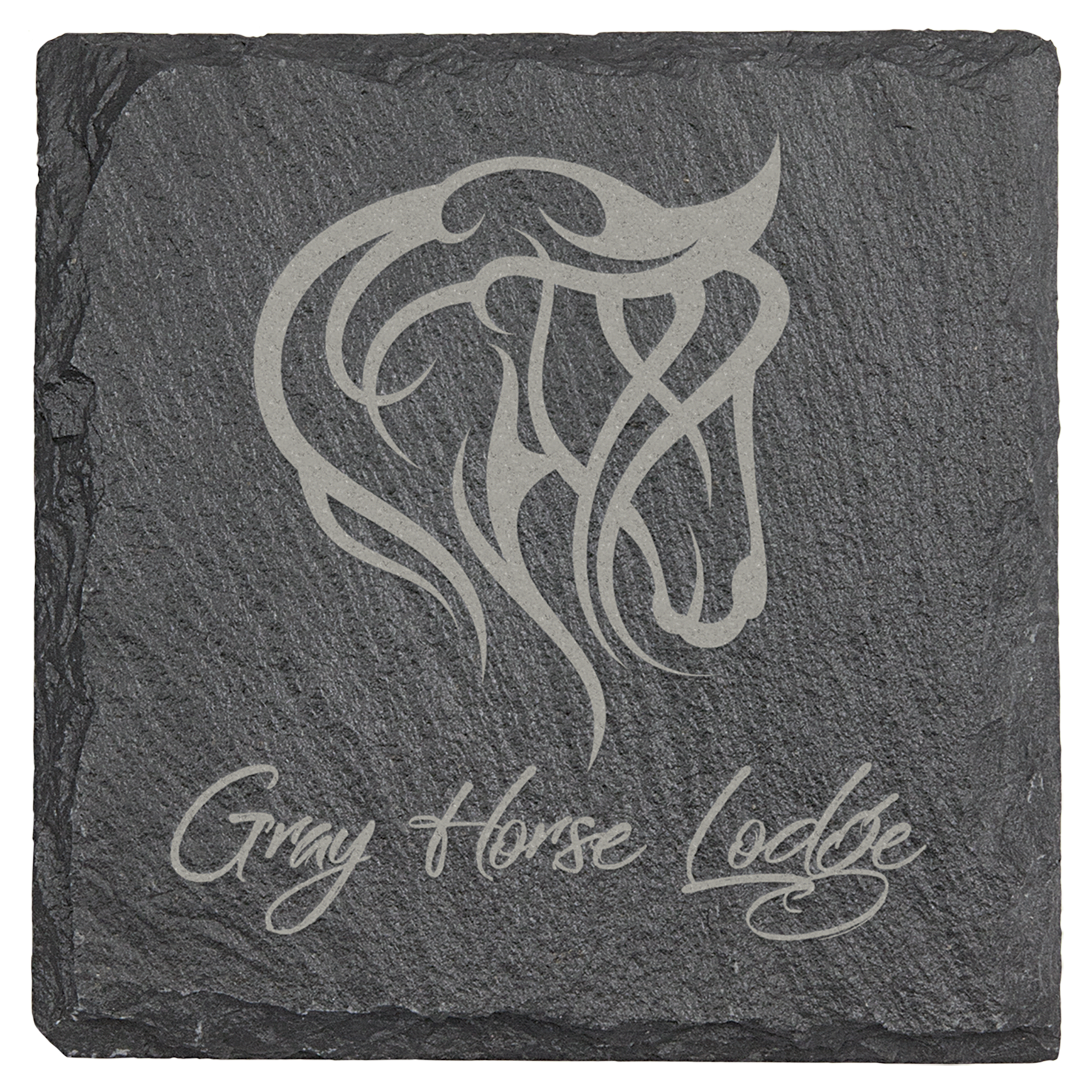 4' x 4' Square Slate Coaster