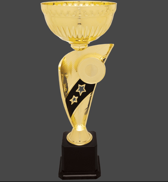 13 3/4" Gold Banner Easy Cup Kit