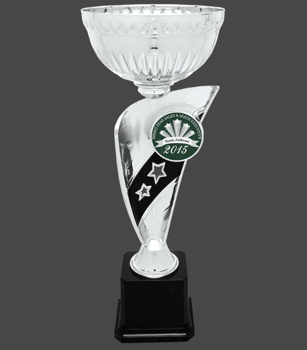 13 3/4" Silver Banner Easy Cup Kit