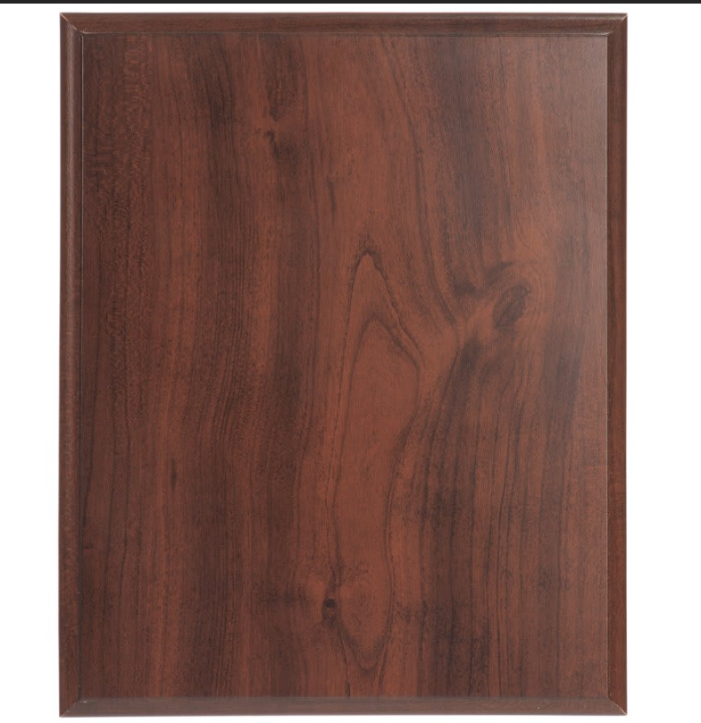 7" x 9" Value Cherry Finish Plaque