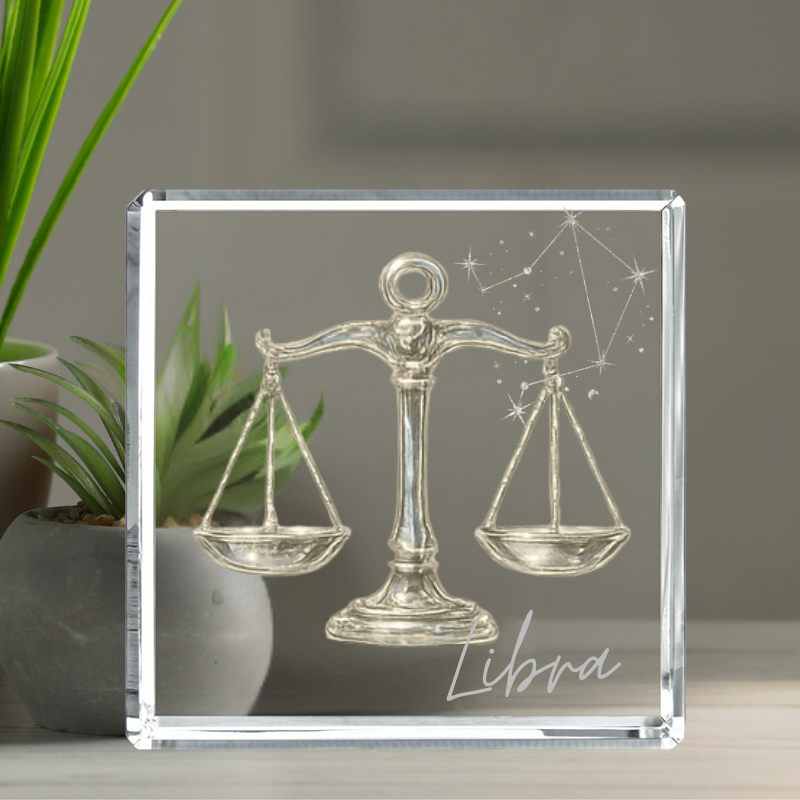 3D Crystal Zodiac Signs