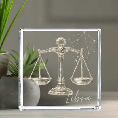 3D Crystal Zodiac Signs