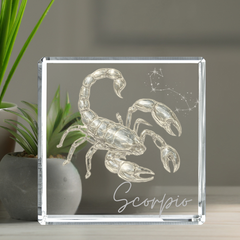 3D Crystal Zodiac Signs