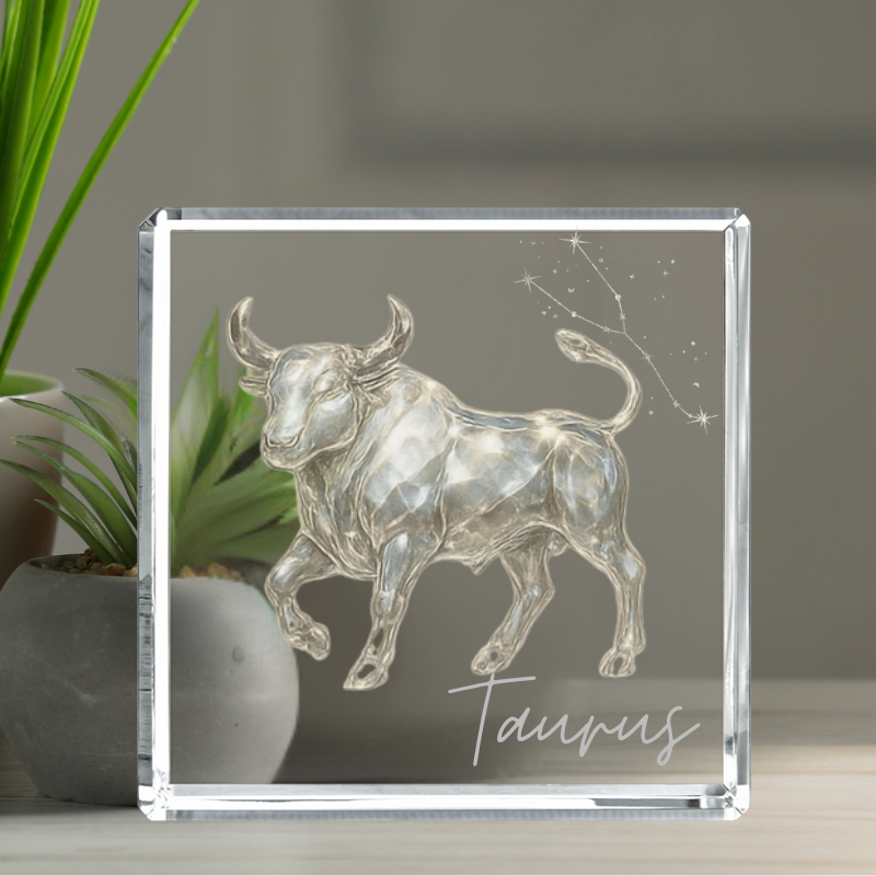 3D Crystal Zodiac Signs