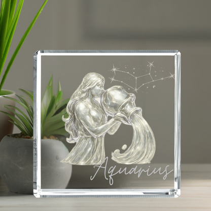 3D Crystal Zodiac Signs